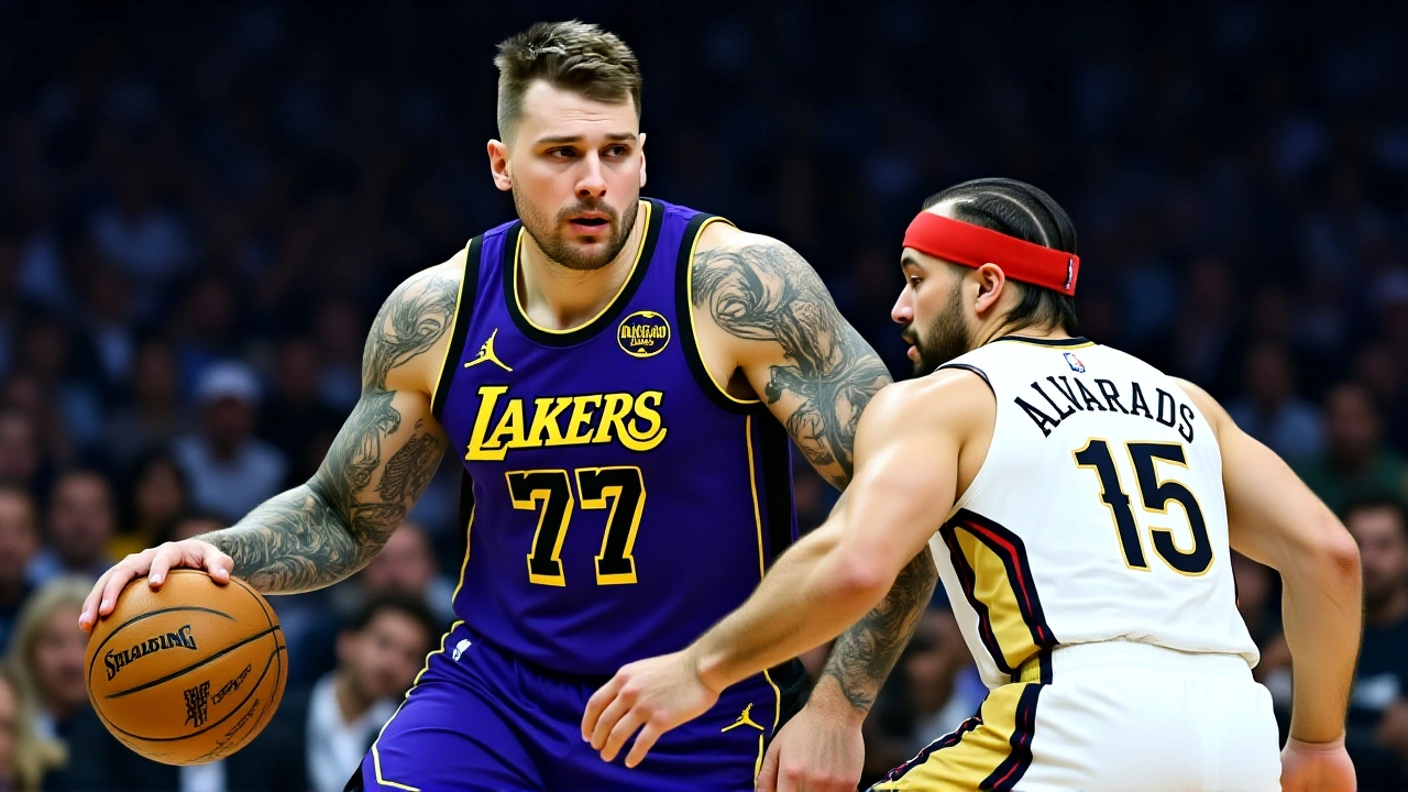Lakers Crush Pelicans 136-115 as James and Dončić Combine for 64 Points